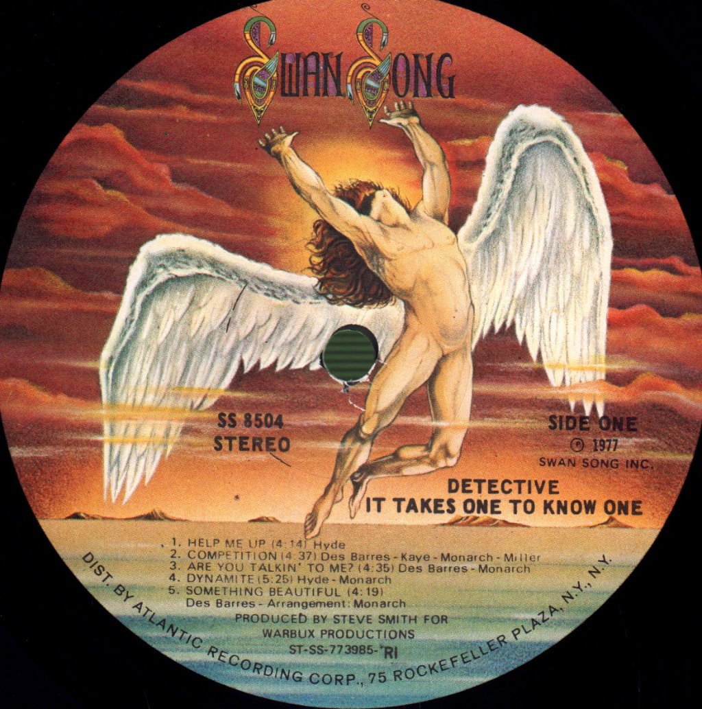 Detective - It Takes One To Know One - Lp
