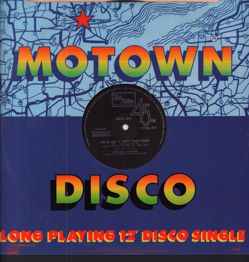Michael Jackson - We're Almost There - 12 Inch