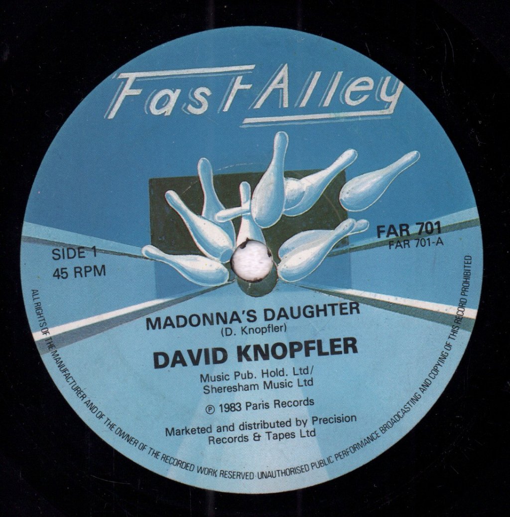 David Knopfler - Madonna's Daughter - 7 Inch