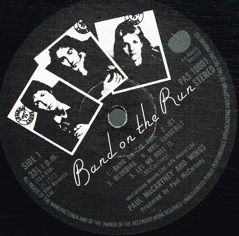 Paul McCartney And Wings - Band On The Run - Lp