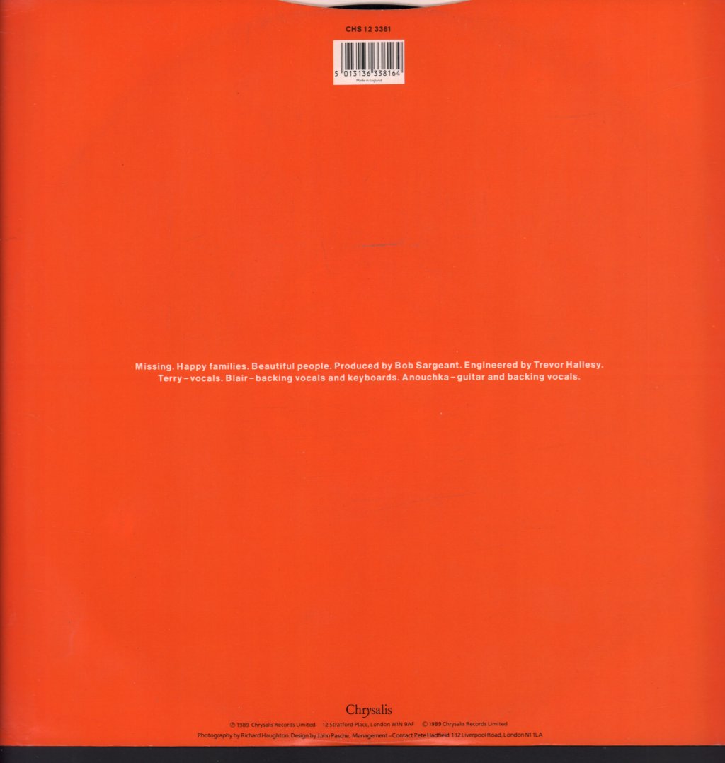 Terry,Blair And Anouchka - Missing - 12 Inch
