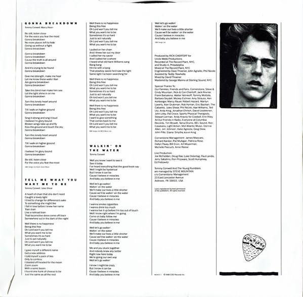 Tommy Conwell And The Young Rumblers - Rumble - Lp