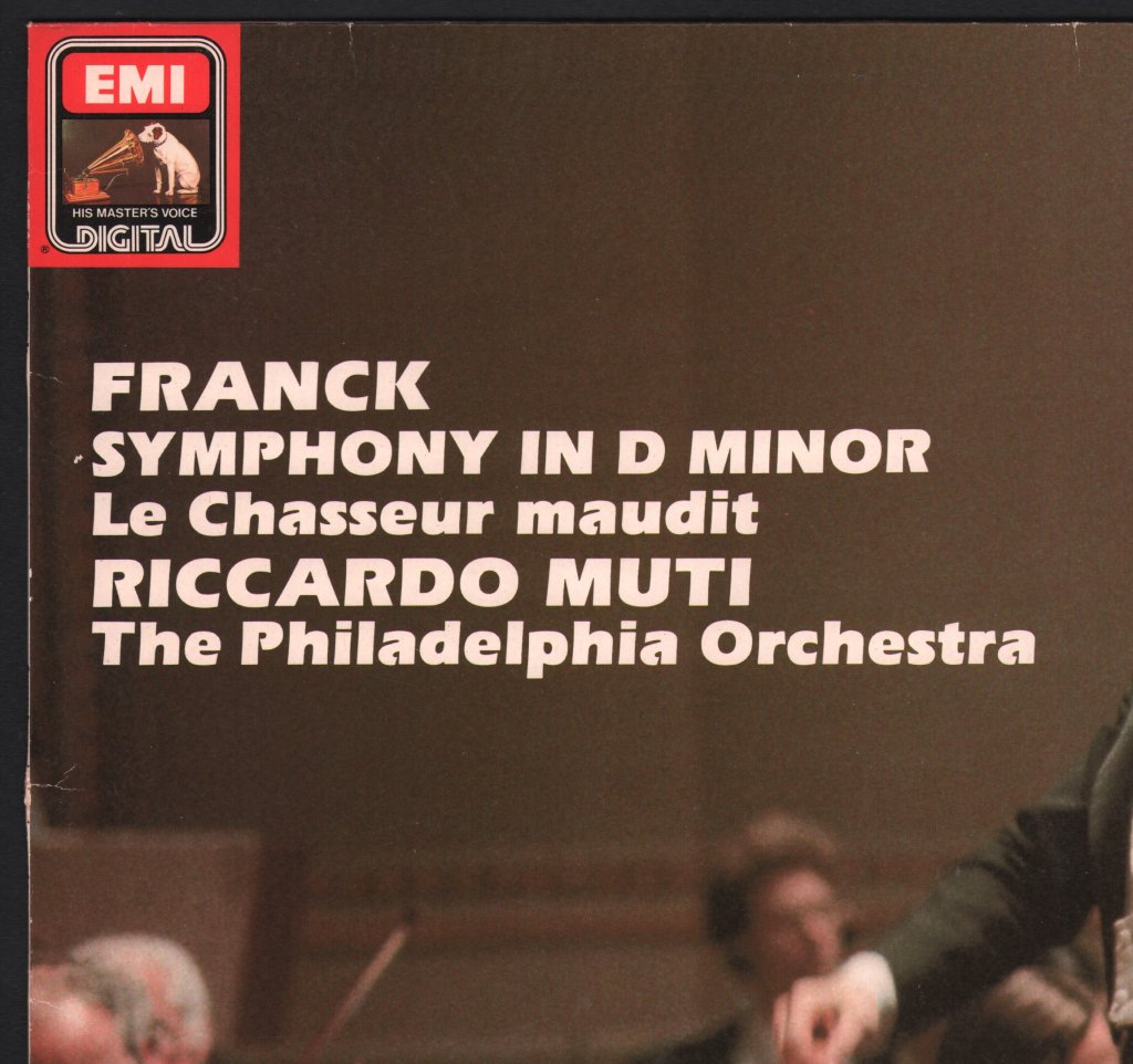 Riccardo Muti / Philadelphia Orchestra - Franck - Symphony In D Minor / Le Chasseur Maudit - Lp