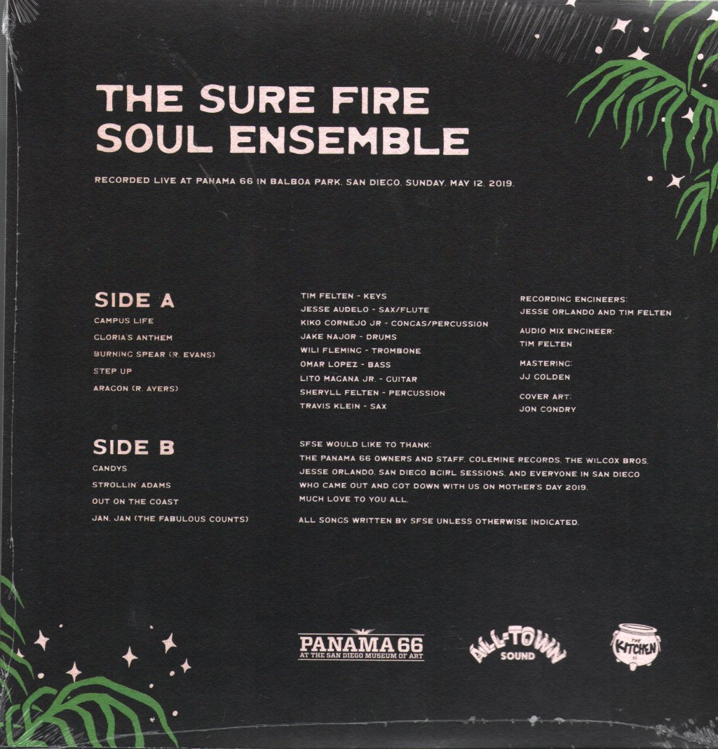 Sure Fire Soul Ensemble - Live At Panama 66 - Lp