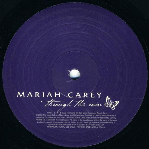 Mariah Carey - Through The Rain - Double 12 Inch