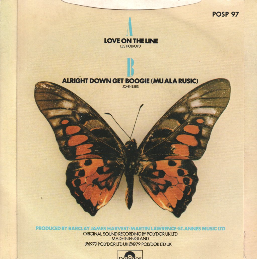 Barclay James Harvest - Love On The Line - 7 Inch
