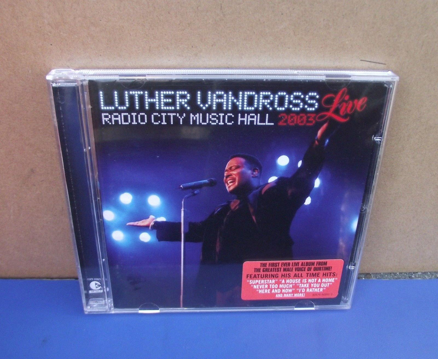 Luther Vandross - Live Radio City Music Hall 2003 - Cd