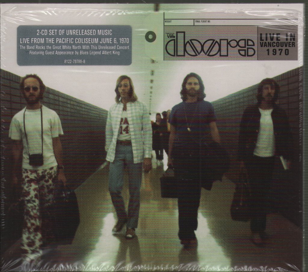 Doors - Live In Vancouver 1970 - Double Cd