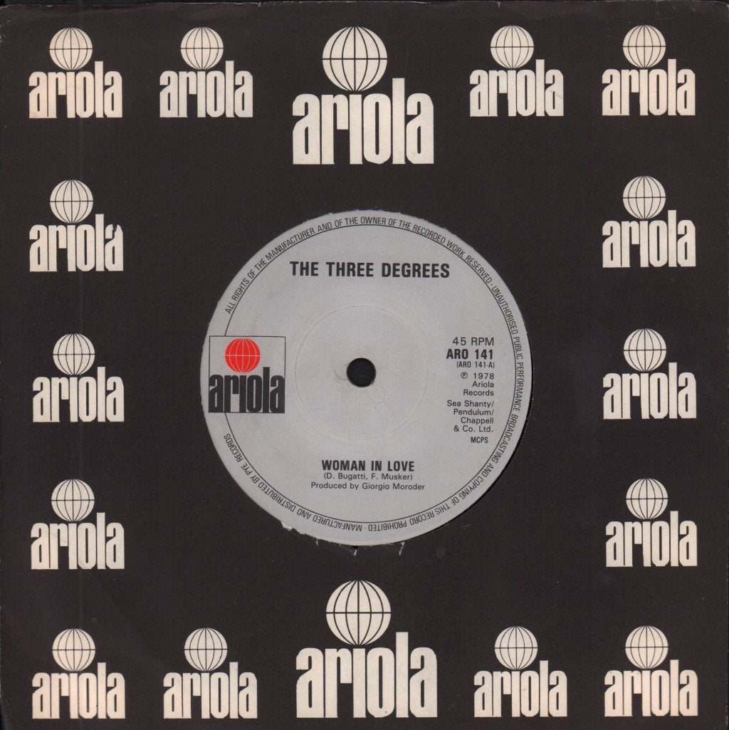 Three Degrees - Woman In Love - 7 Inch