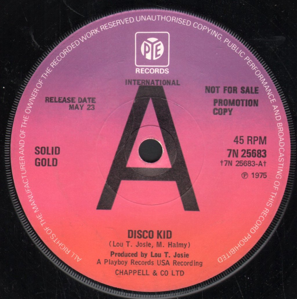 Solid Gold - Disco Kid - 7 Inch