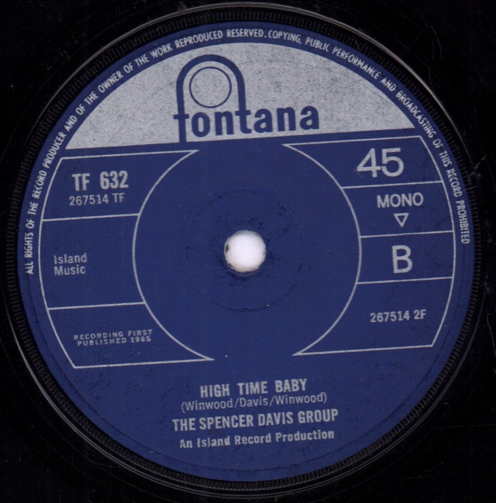 Spencer Davis Group - Keep On Running - 7 Inch