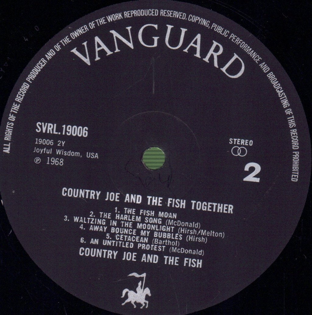 Country Joe And The Fish - Together - Lp