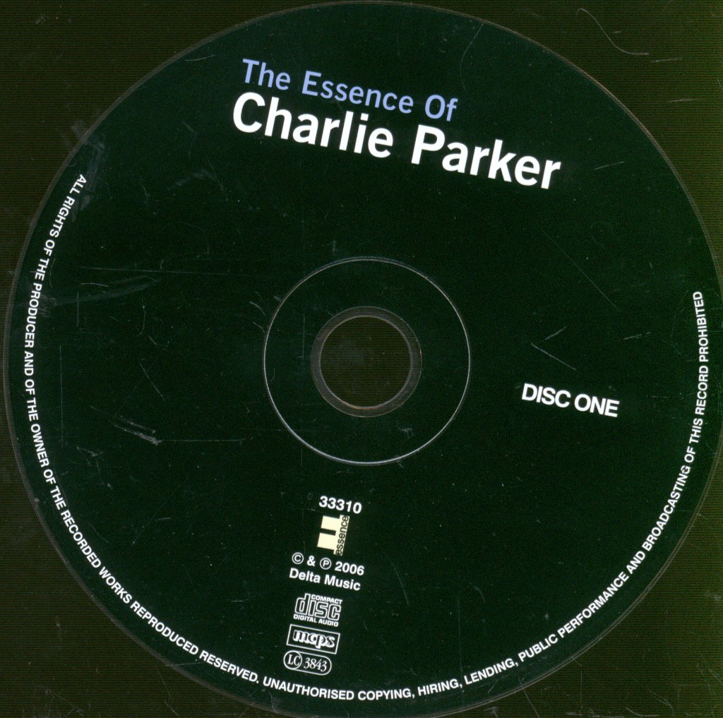 Charlie Parker - Essence Of Charlie Parker - Double Cd