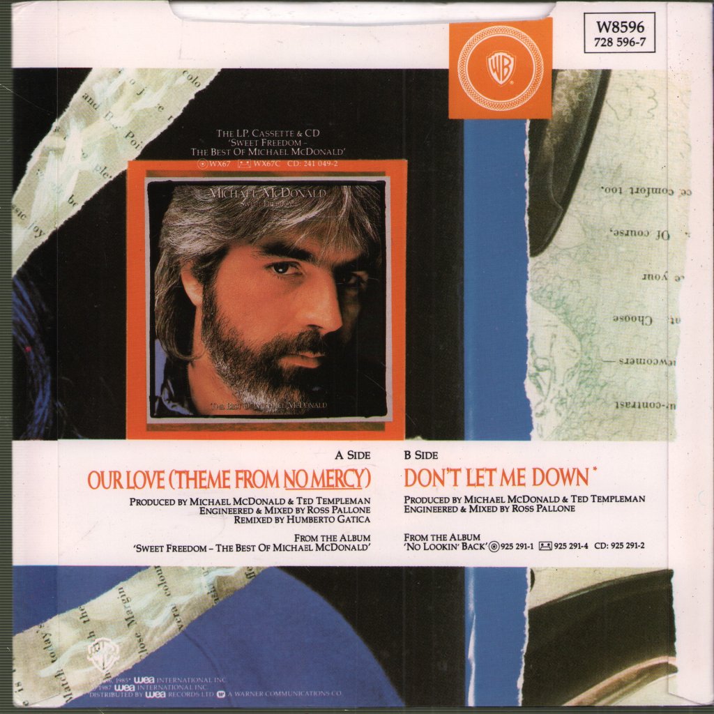 Michael McDonald - Our Love - 7 Inch