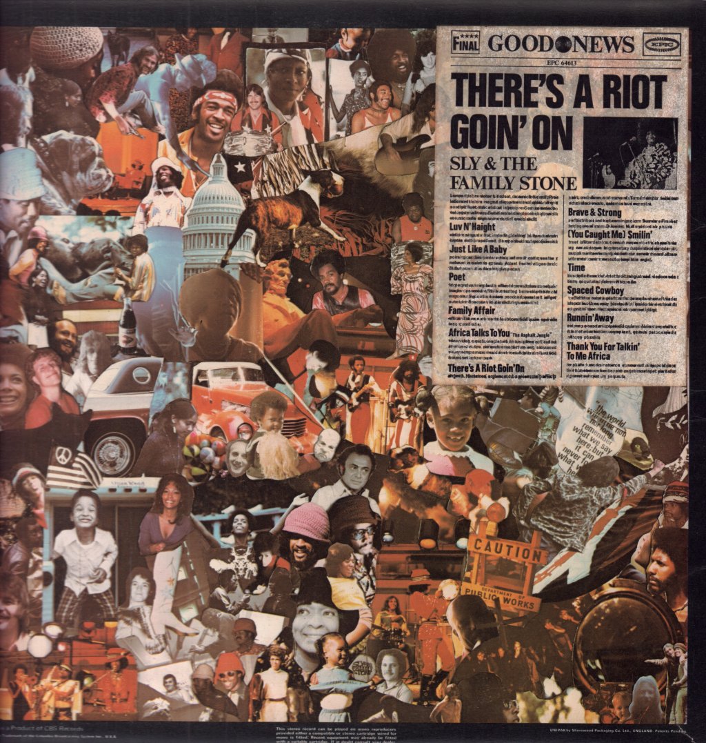 Sly And The Family Stone - There's A Riot Goin' On - Lp
