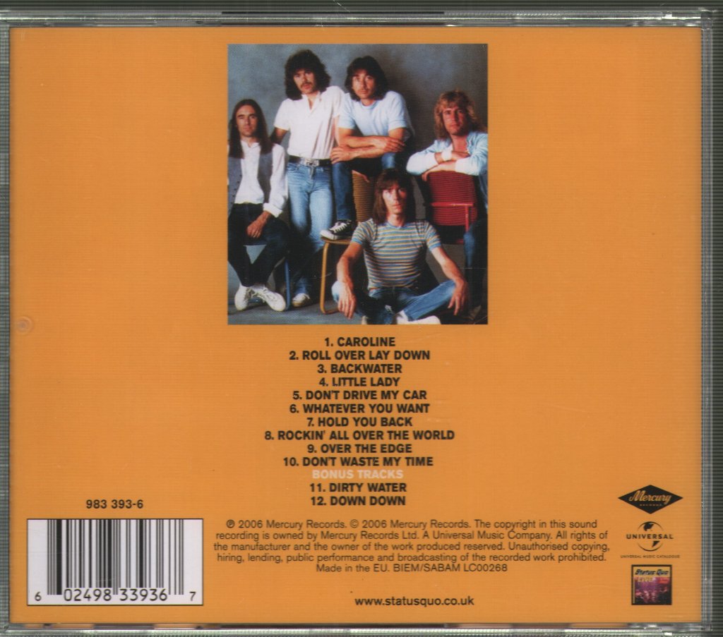 Status Quo - Live At The N.E.C. - Cd