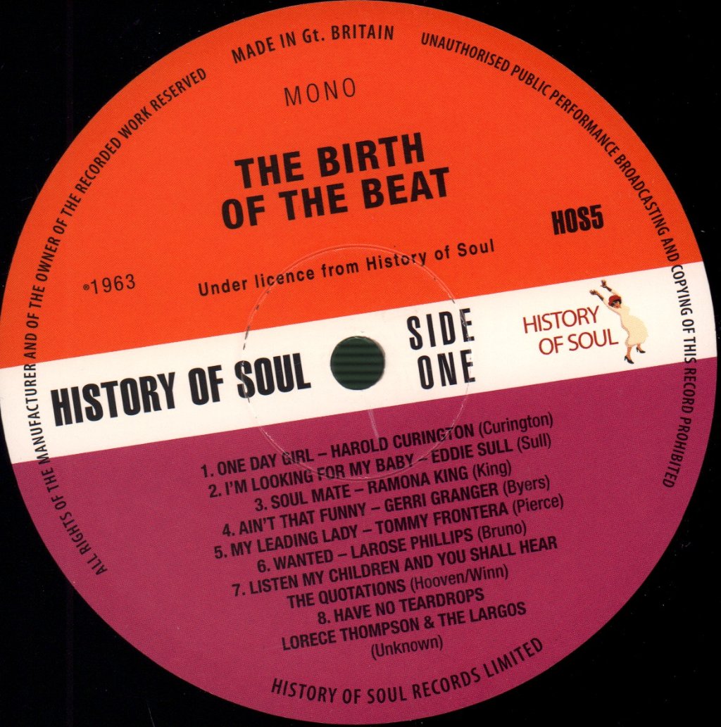 Various Artists - Birth Of The Beat! - Lp