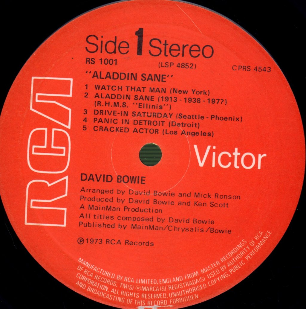 David Bowie - Aladdin Sane - Lp