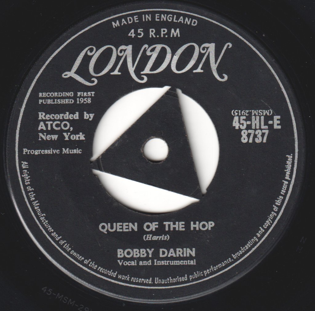 Bobby Darin - Queen Of The Hop - 7 Inch