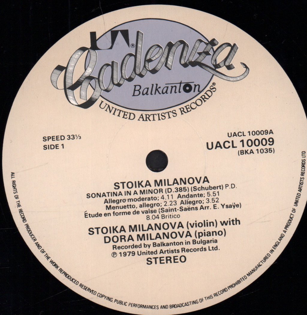 stoika milanova - stoika milanova - Lp