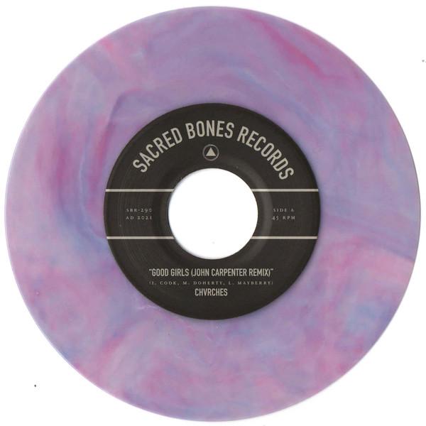 chvrches / john carpenter - Good Girls (John Carpenter Remix) b/w Turning The Bones (CHVRCHES Remix) - 7 Inch