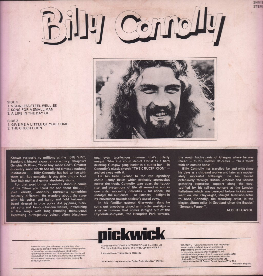 Billy Connolly - Billy Connolly - Lp