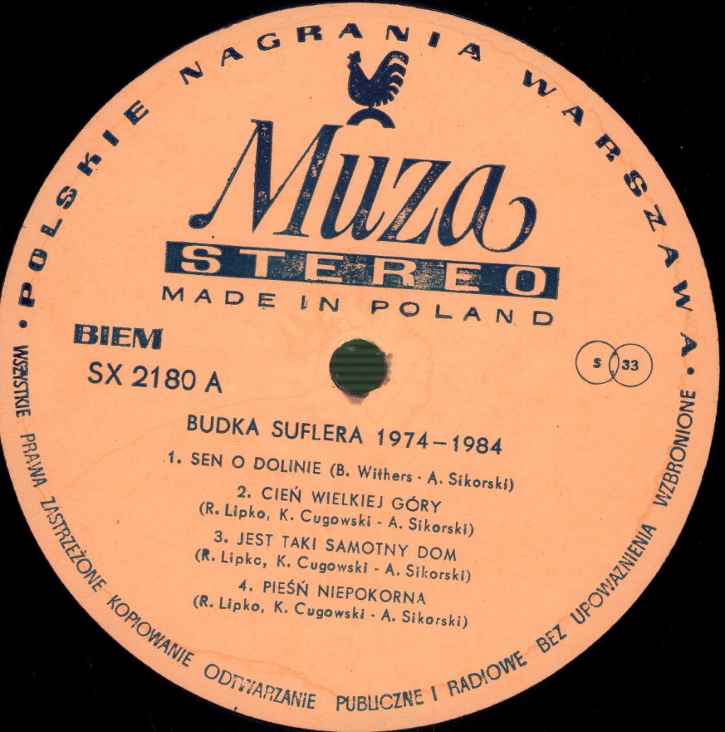 Budka Suflera - 1974 - 1984 - Lp
