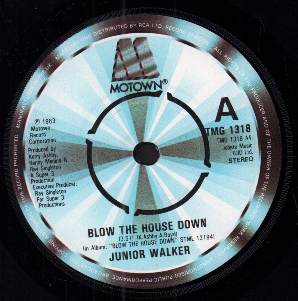 Junior Walker - Blow The House Down - 7 Inch
