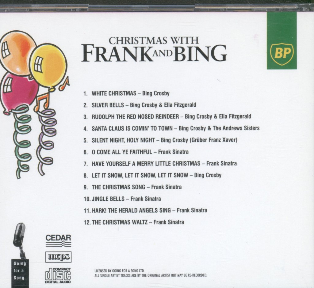 Frank Sinatra And Bing Crosby - Christmas With Frank And Bing - Cd