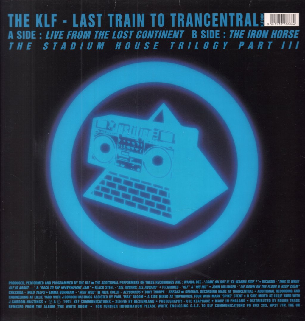 KLF - Last Train To Trancentral - 12 Inch