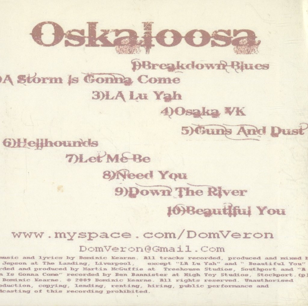 Dom Veron - Oskaloosa - Cdr