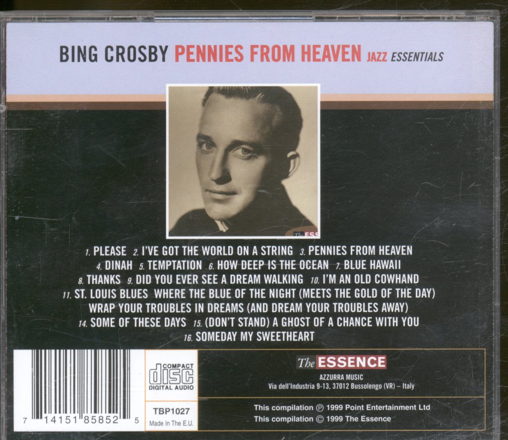 Bing Crosby - Pennies From Heaven - Cd