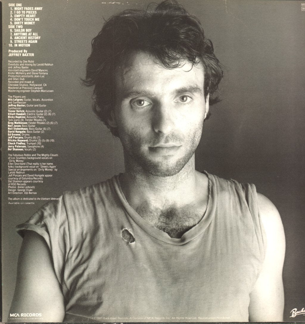 Nils Lofgren - Night Fades Away - Lp