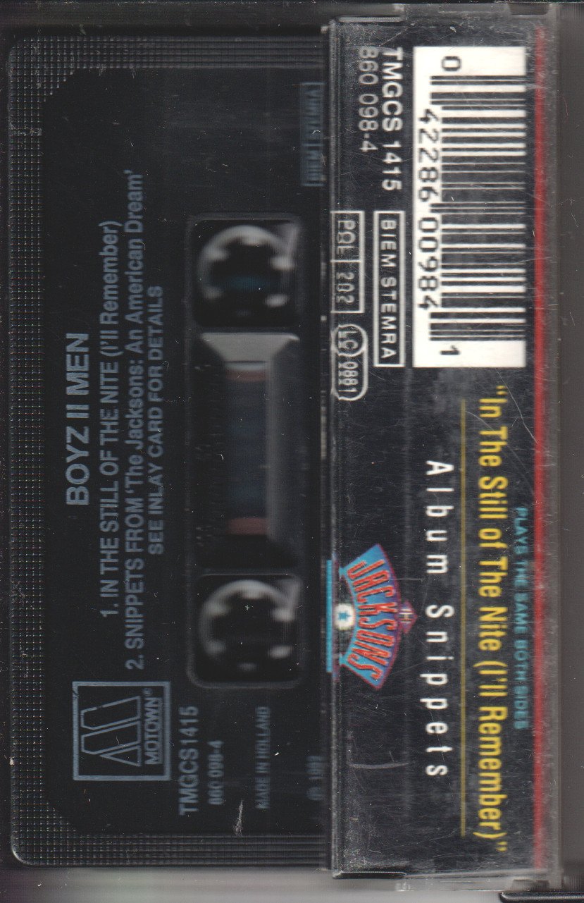Boyz II Men - In The Still Of The Nite (I'll Remember) - Cassette