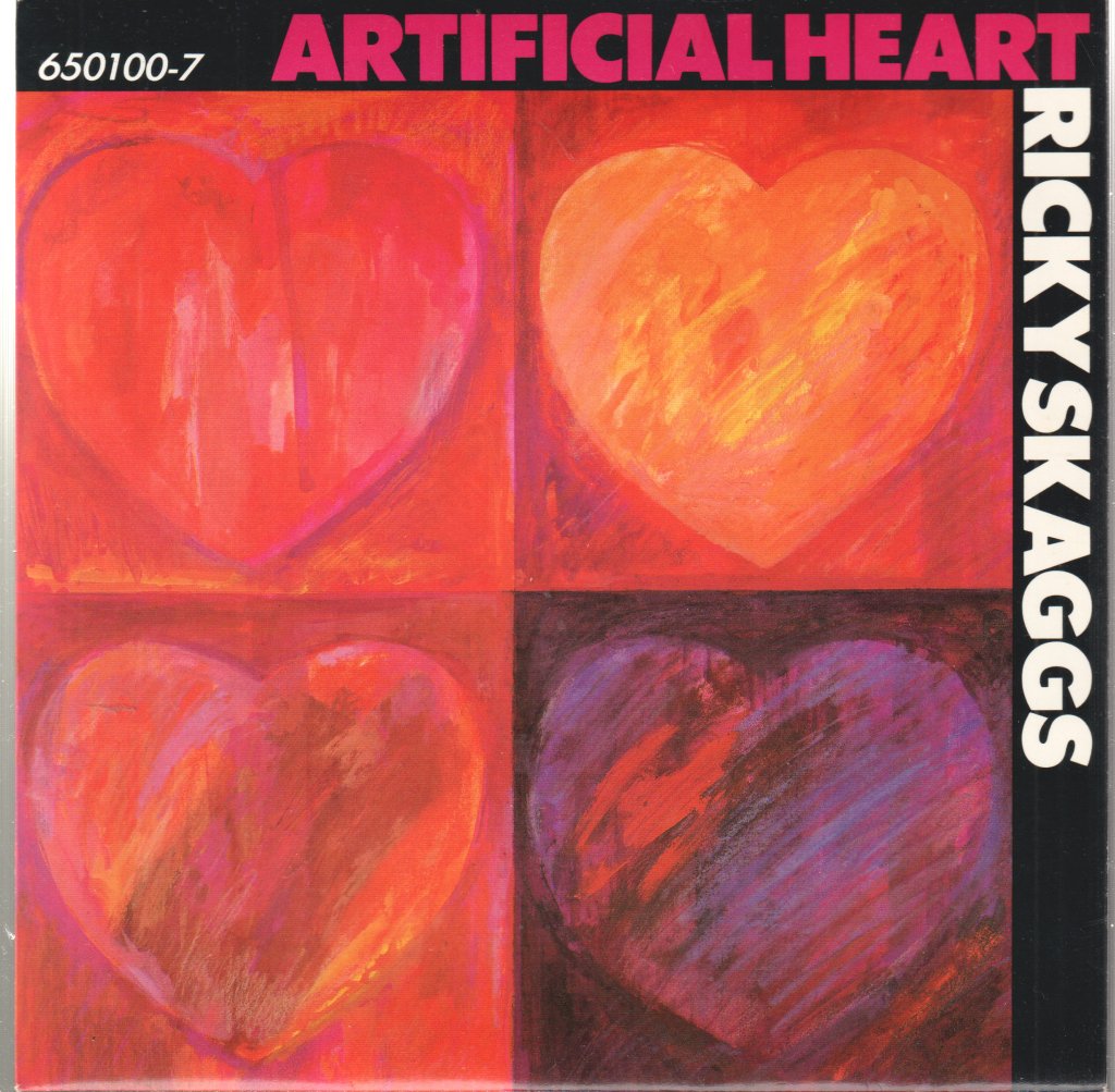 Ricky Skaggs - Artificial Heart - 7 Inch