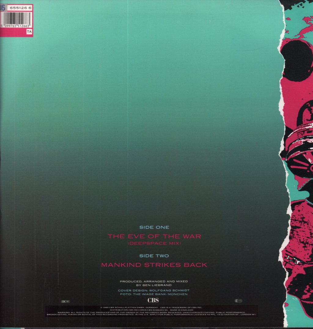 Jeff Wayne - Eve Of The War - 12 Inch