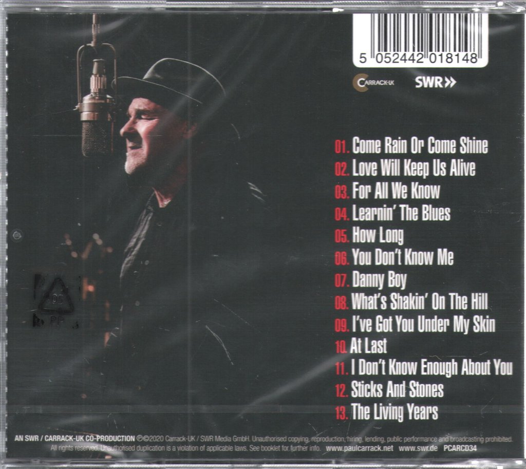 Paul Carrack - Another Side Of Paul Carrack - Cd