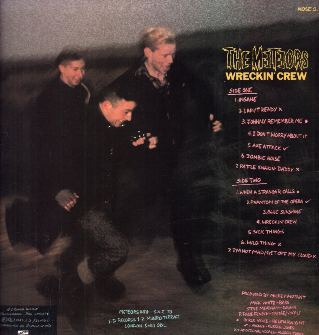 Meteors (Rockabilly Group) - Wreckin' Crew - Lp