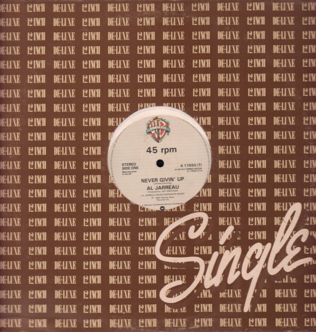 Al Jarreau - Never Givin' Up - 12 Inch