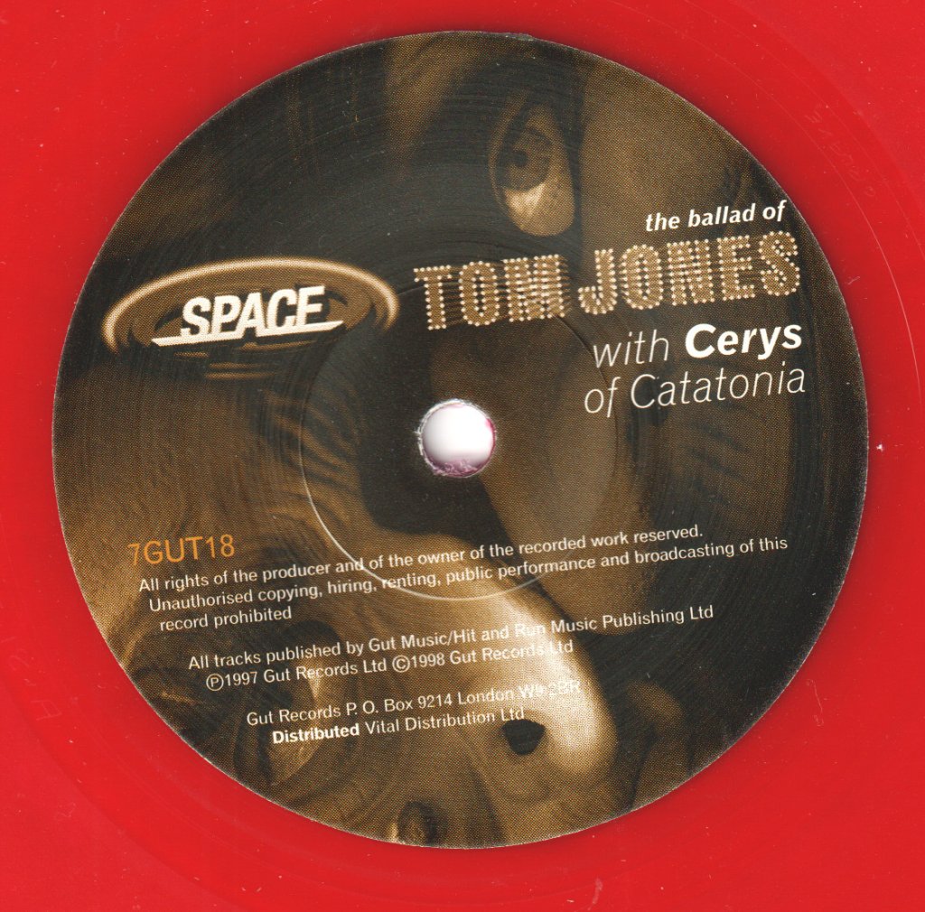 Space Featuring Cerys of catatonia - Ballad Of Tom Jones - 7 Inch