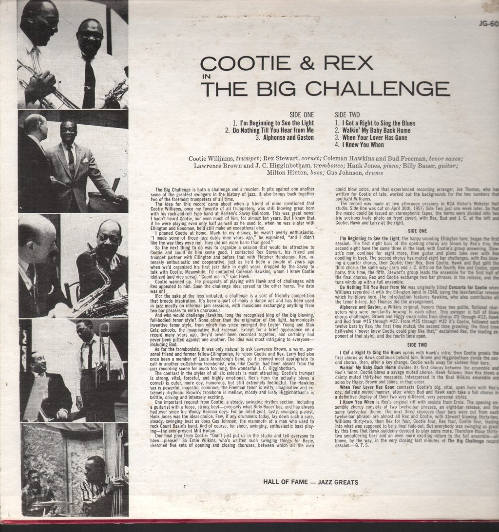 Cootie and Rex - Big Challenge - Lp