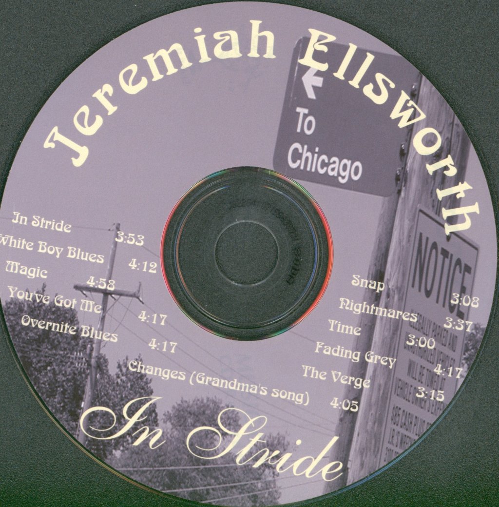 Jeremiah Ellsworth - In Stride - Cd