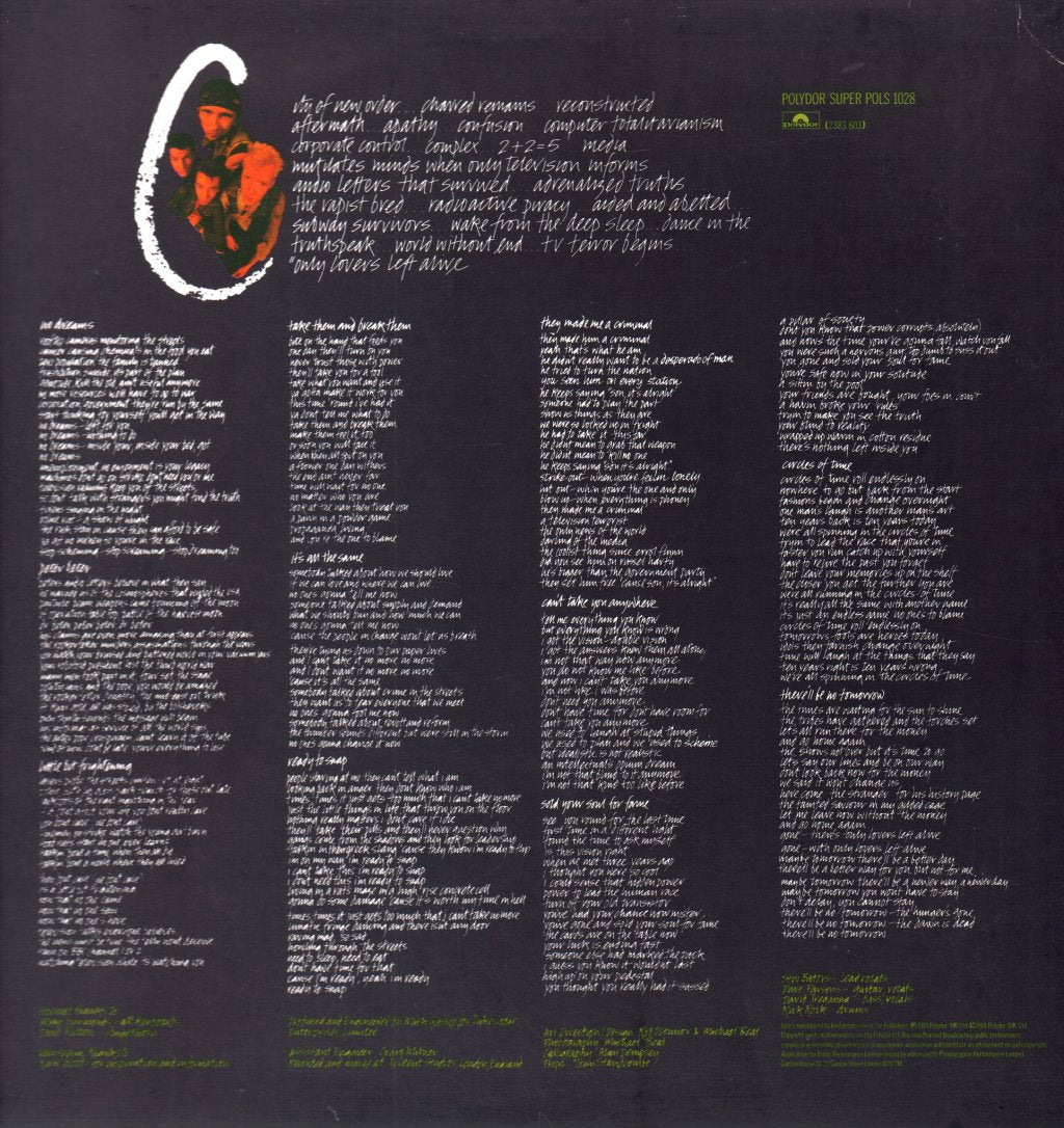Wanderers (Punk Group) - Only Lovers Left Alive - Lp