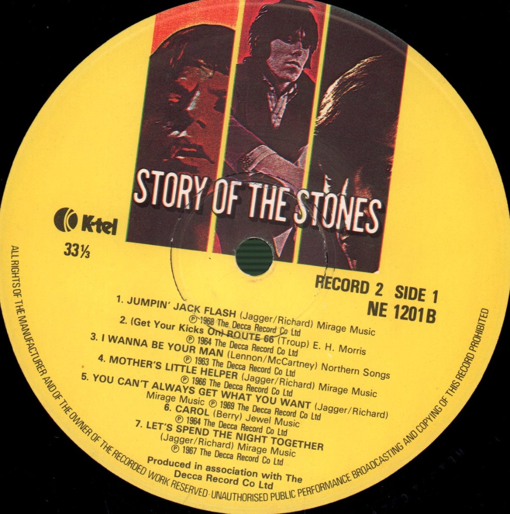 Rolling Stones - Story Of The Stones - Double Lp