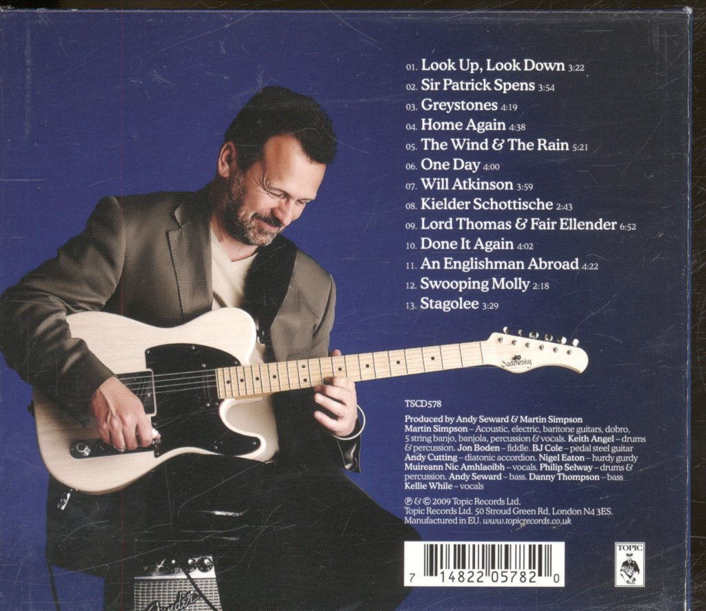 Martin Simpson - True Stories - Cd