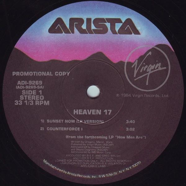 Heaven 17 - Sunset Now - 12 Inch