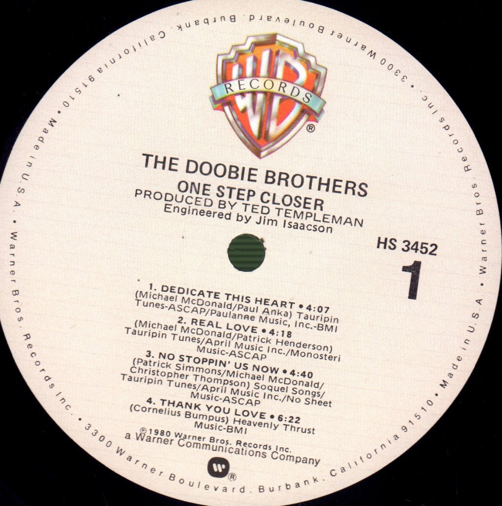 Doobie Brothers - One Step Closer - Lp