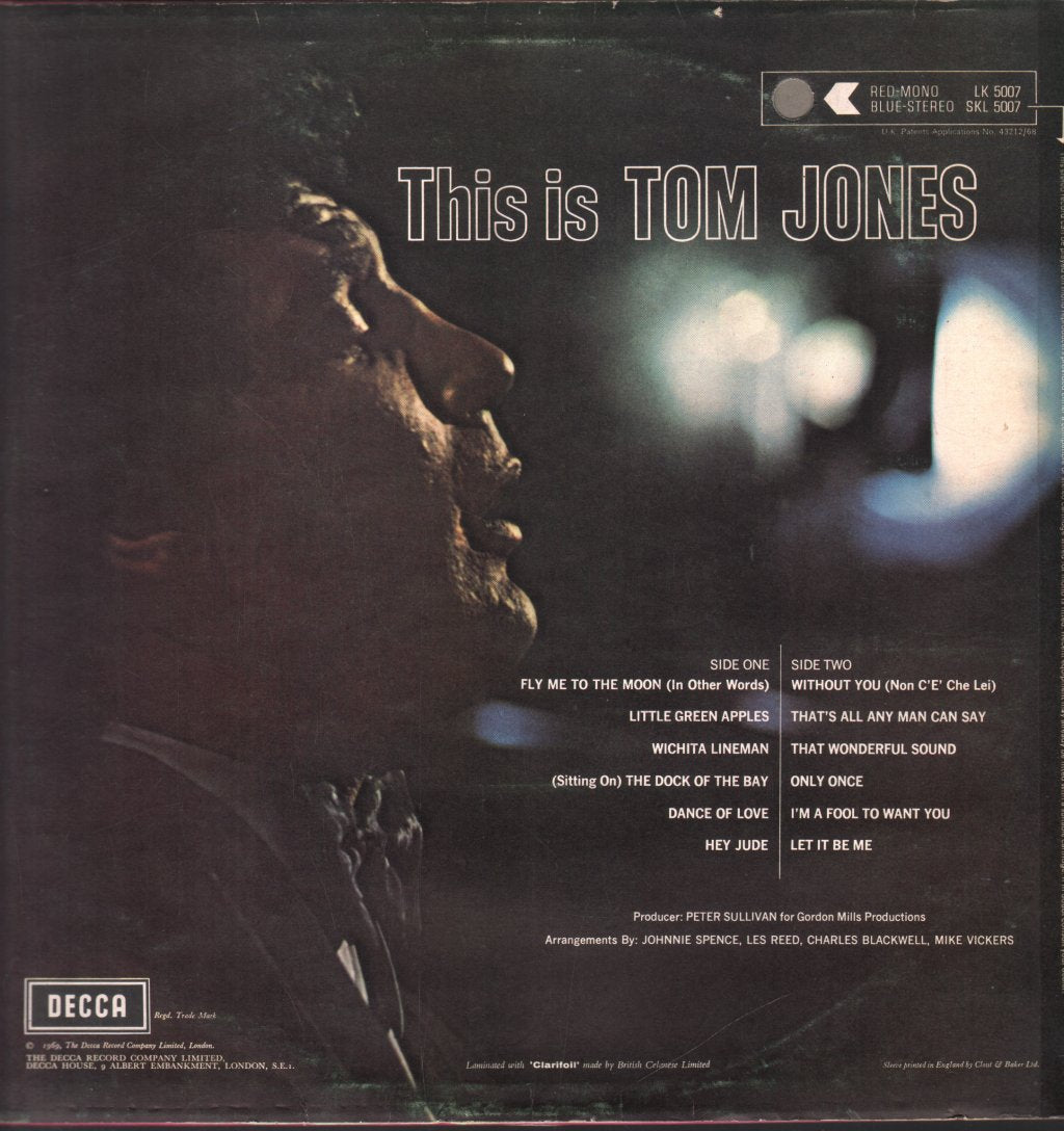 Tom Jones - This Is - Lp