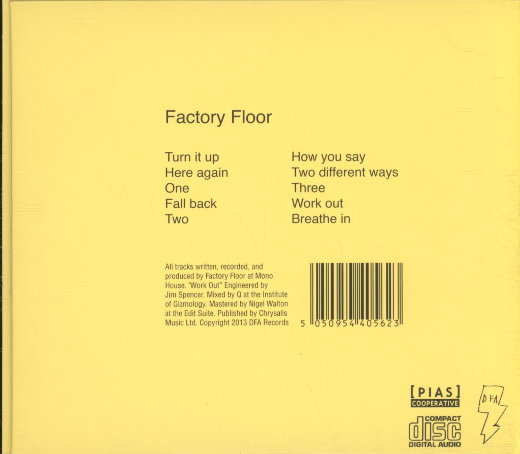 Factory Floor - Factory Floor - Cd
