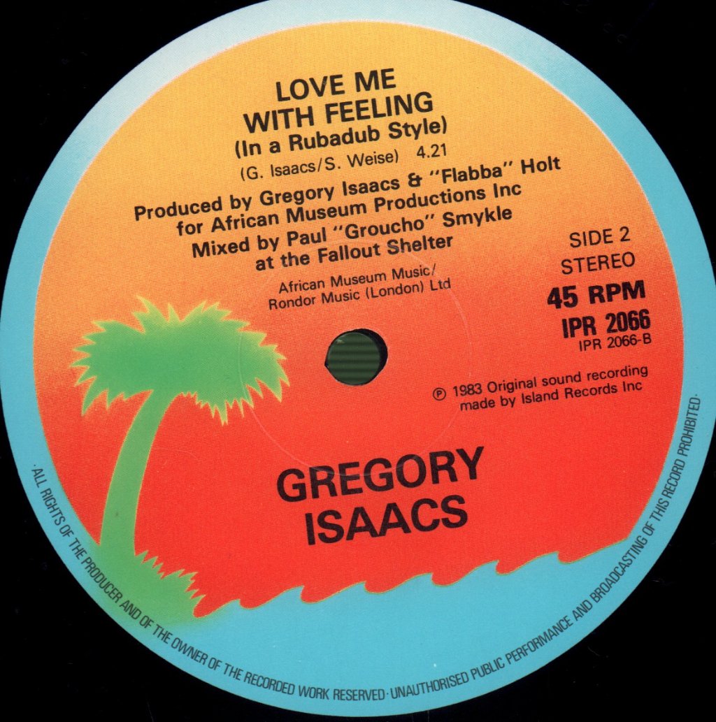Gregory Isaacs - Love Me With Feeling - 12 Inch